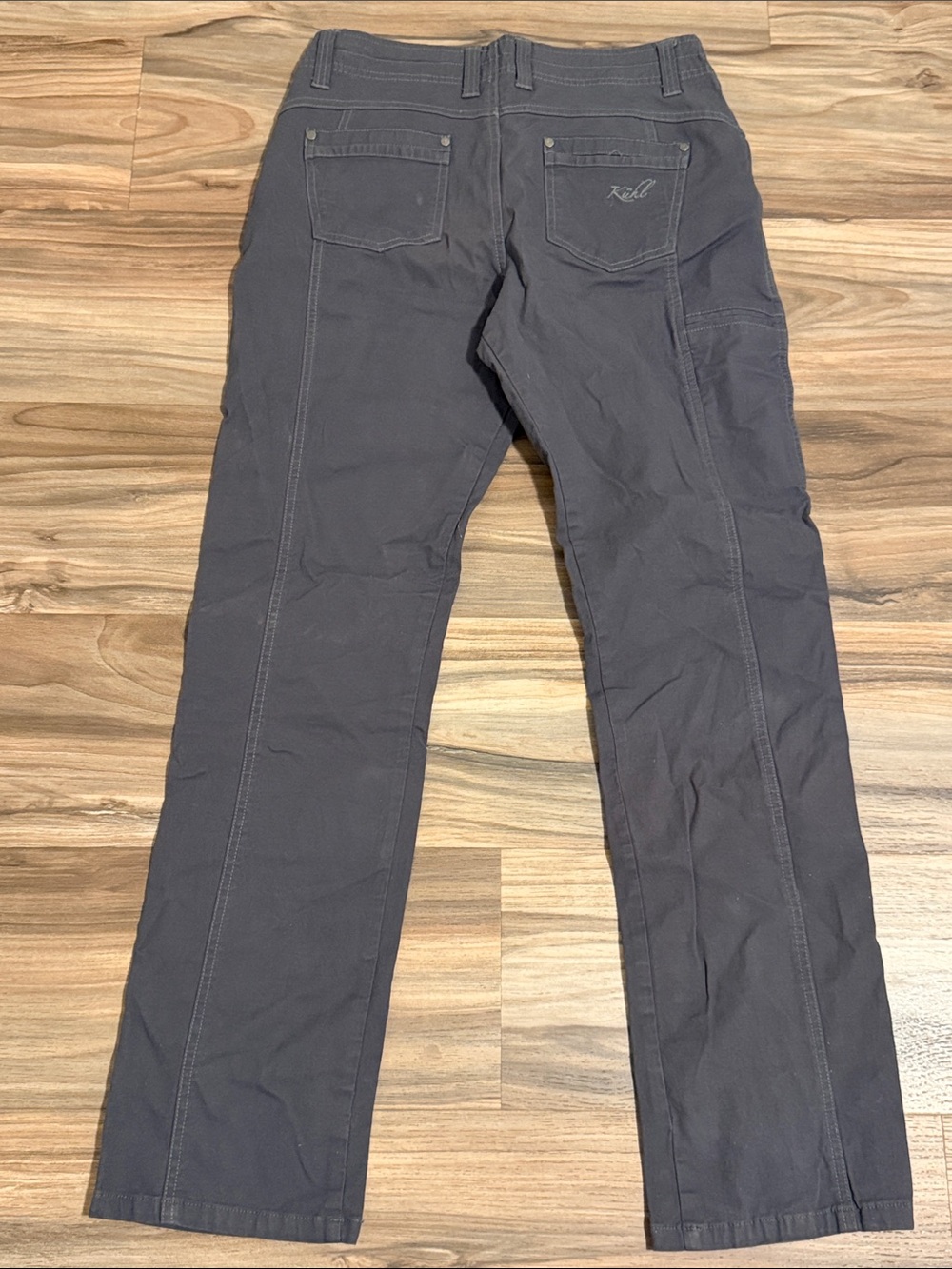 Kuhl Legendary Pants Women’s Size 6 Gray Straight Leg Hiking Stretch Gorpcore - Picture 8 of 8